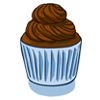 la recette de cuisine Cupcake chocolat - jeux de cuisine gratuit en ligne thé ou chocolat